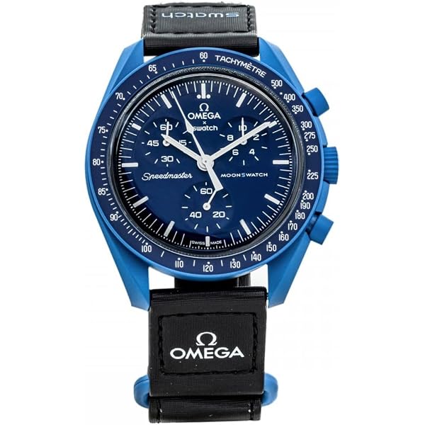 Omega x Swatch Moon Swatch Mission to The Moon Speedmaster Black